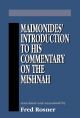 103706 Maimonides' Introduction to His Commentary on the Mishnah